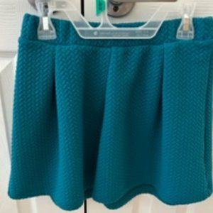 Soft teal blue skirt by Cat & Jack size M girls (7/8)